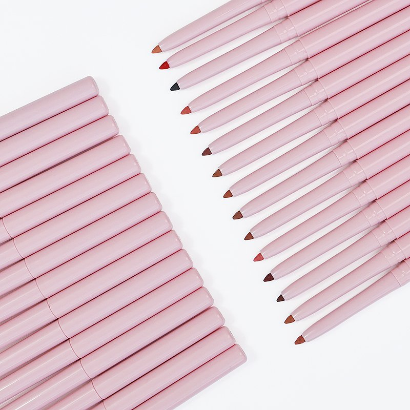 Custom Your Own Brand Matte Nude Brown Lip Liners Vegan Creamy Lipliner Private Label Lip Liner