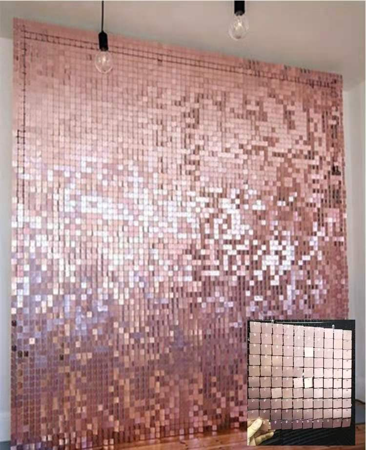 Hyc-Lb01 Pneumatic Board Sequins for Wedding Celebration Background Wall Birthday Party