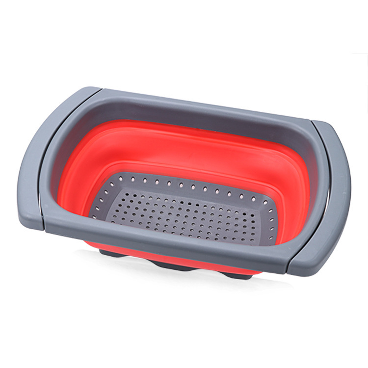 Versatile Foldable Colander and Kitchen Basket for Easy Use