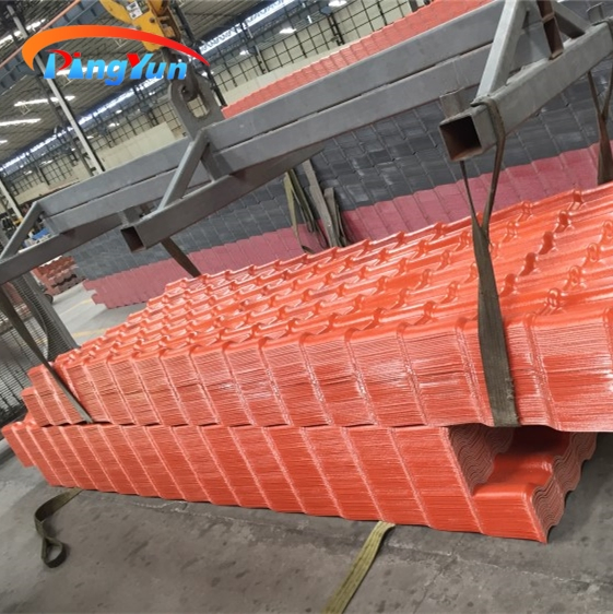 Insulation Resistance Spanish PVC Roof Tile Prices ASA UPVC Plastic Roofing Sheet for House