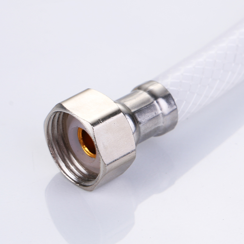 White PVC Toilet Connector Hose Pipe