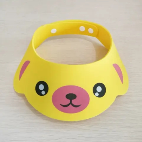 Custom Logo Visor Caps Hat for Baby Wash Hair Safe Shampoo Shower