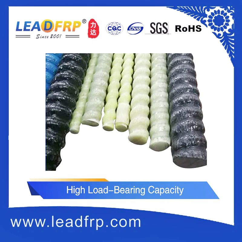 Dia 6mm ~ 36mm Construction Steel Gfrp Deformed Rebar