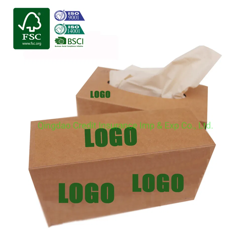 Natural Bamboo Facial Tissue Paper Soft Facial Tissue Paper