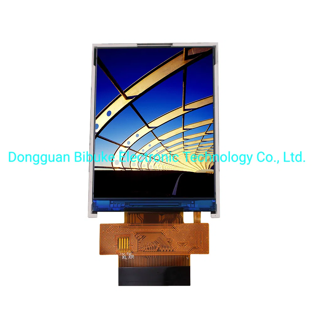 2.4 Inch 240X320 Pixels IPS TFT LCD Display with 300 CD/M2 Brightness Industrial Round LCD Module OLED Screen RoHS Monochrome Touch Panel Micro Custom Display