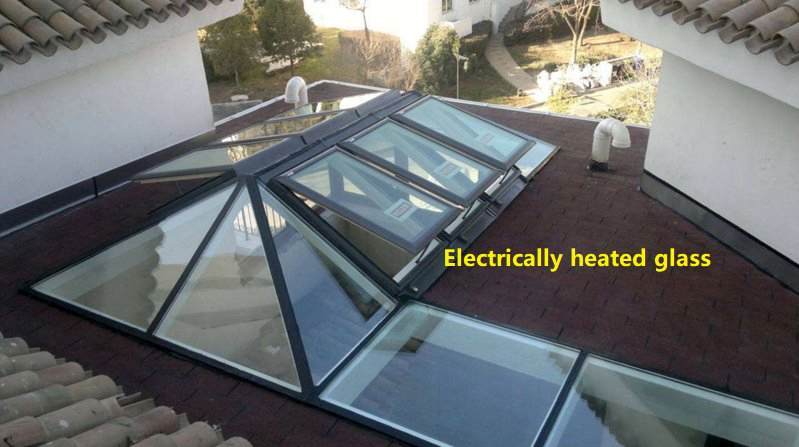 Automatic Electrical Heating Glass for Room Windows in Arctic Regions