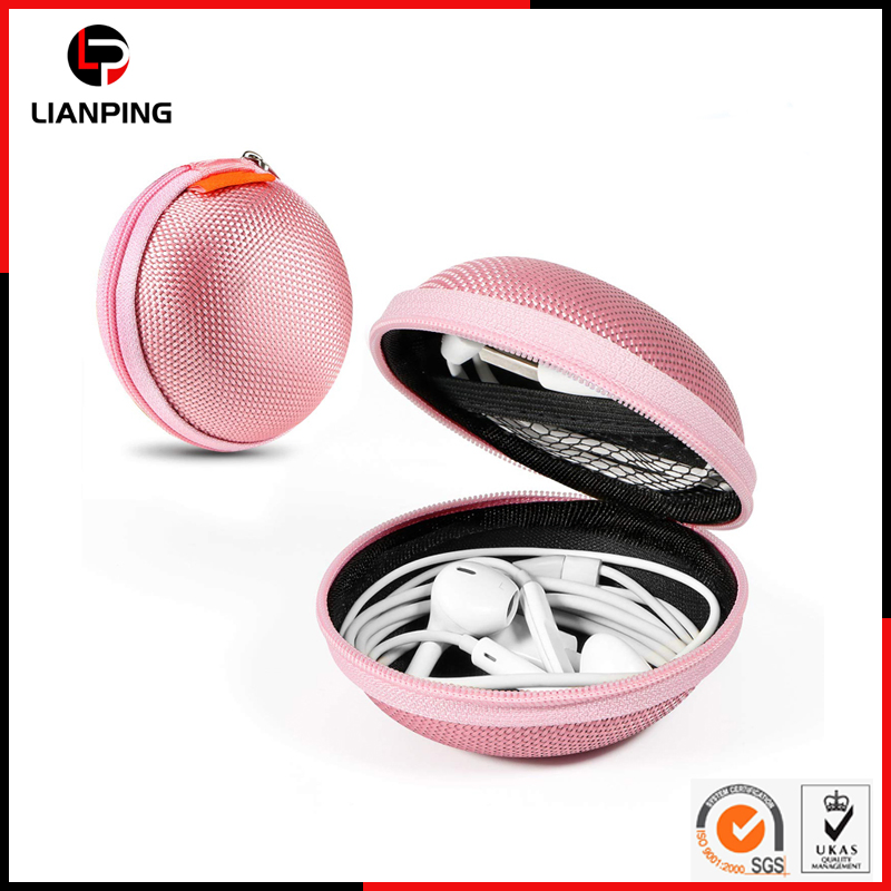 Чехол для наушников EVA, ударопрочный, на молнии