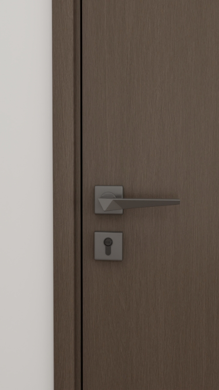 2025 Hot Sale Wooden Doors Factory Price Minimalist Style Timber Door Residential House