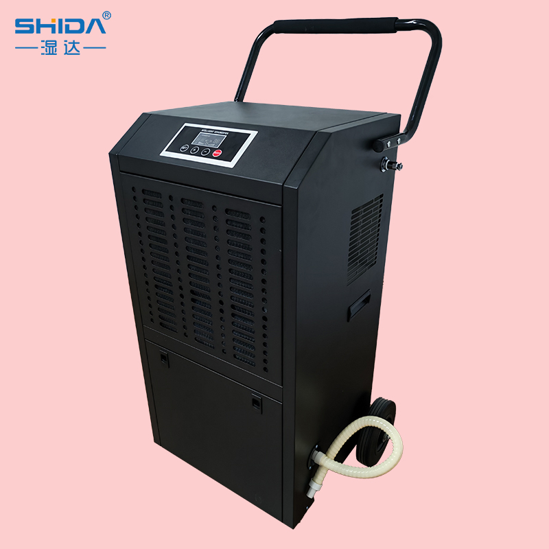 156L 220V CE Certified Commercial Industrial Dehumidifier for Warehouse Factory Basement