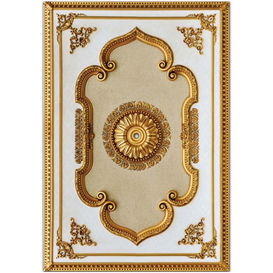 Banruo New Design Classic PS Artistic Decorative Ceiling Panel Ceiling Tile Board
