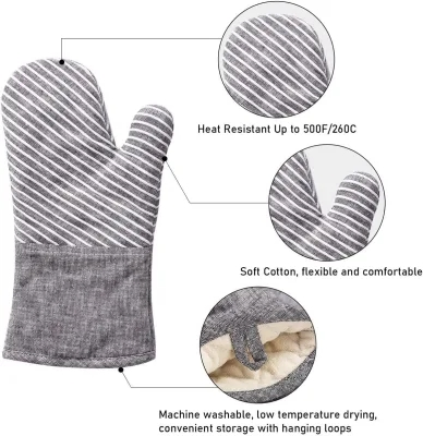 Wholesale Hot Sale Cooking Cotton Oven Mitts