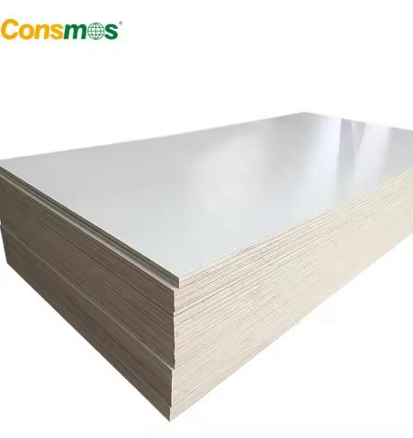 Linyi Consmos White HPL Plywood 18mm for Fireproof