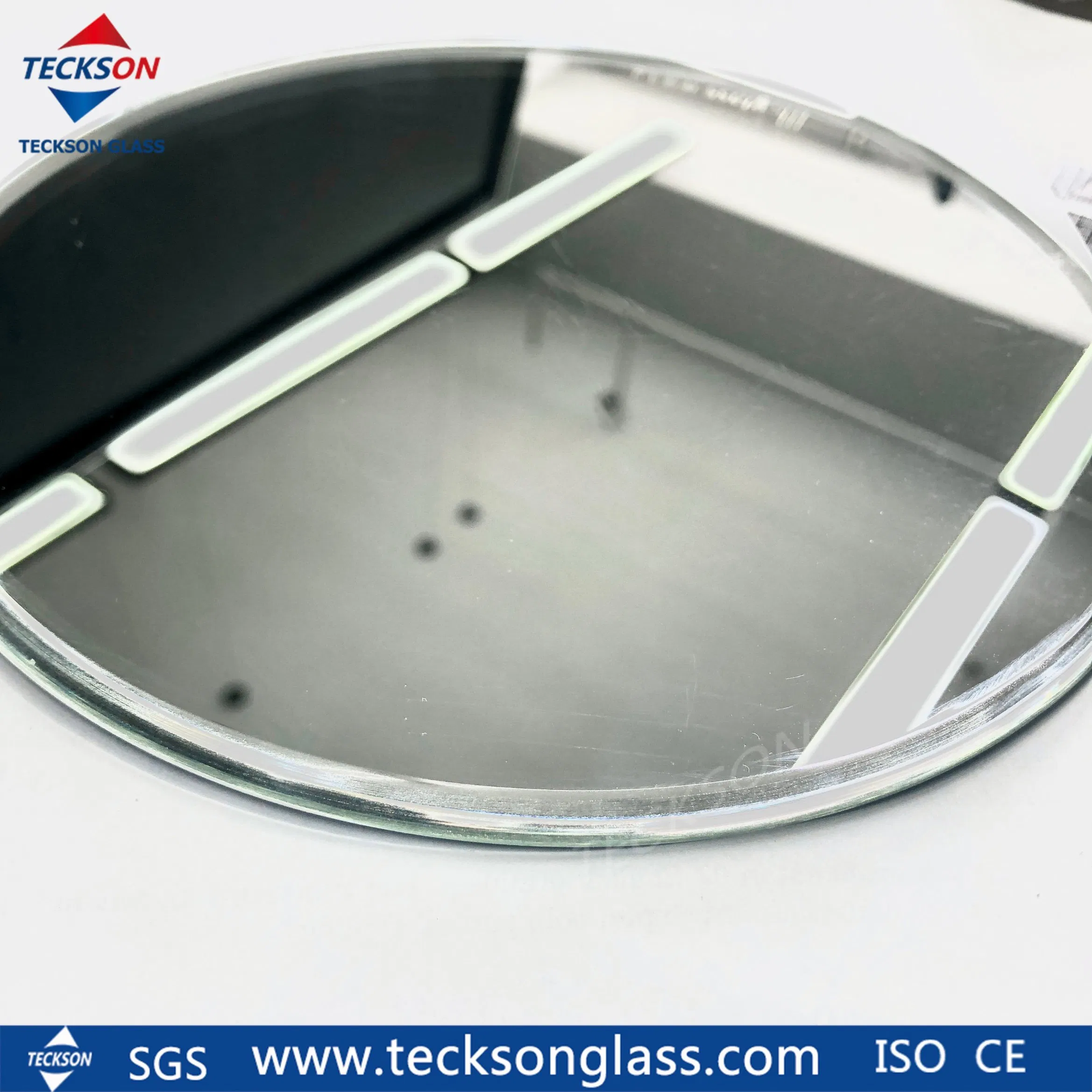 Round Oval Bevelled Mirror Mirror with Bevelled Edge