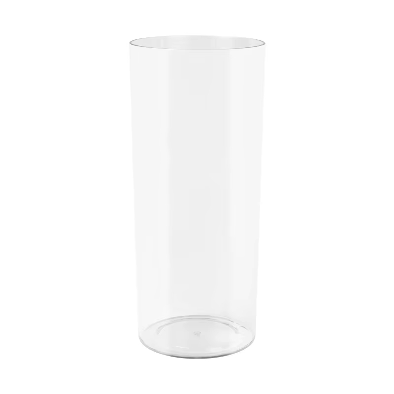 Wholesale Nordic Style High Transparency Pet Plastic Vase Shatterproof Transparent Fresh Flower