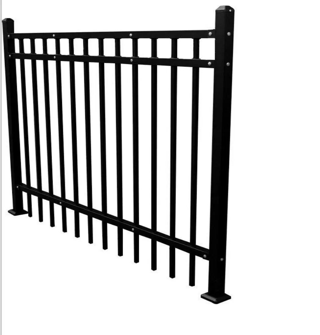 High Quality Aluminium Pivot Fence Garden Security Blade Yard Fence Flat Fence