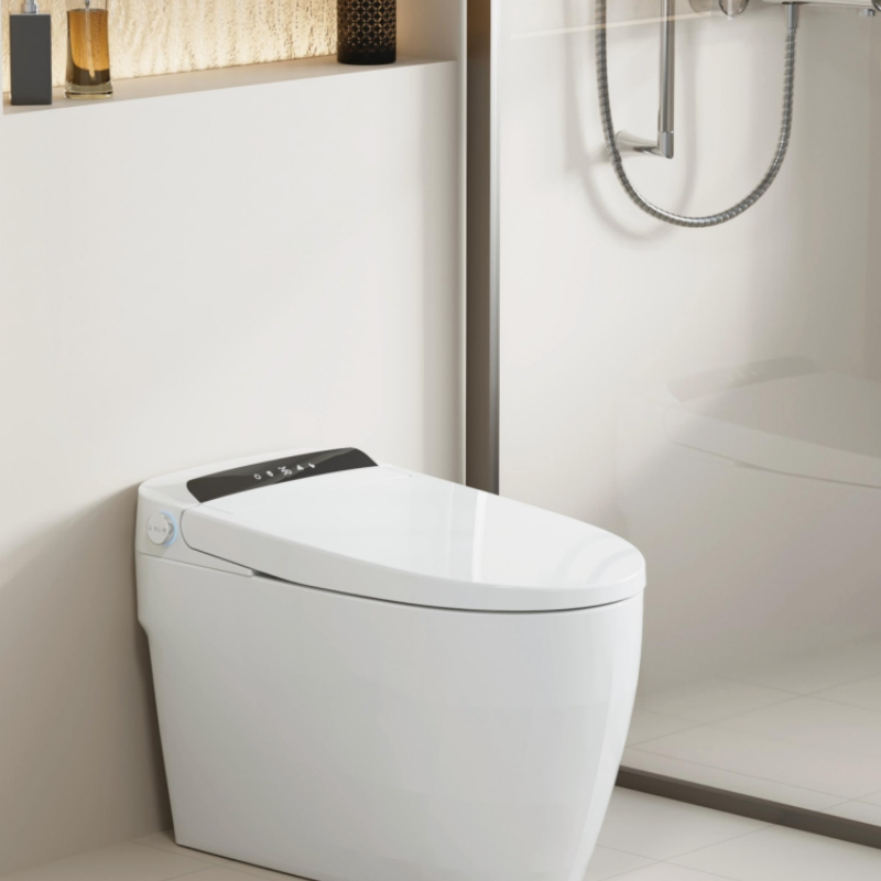 Very Luxury Modern Intelligent Toilet Integrated Ceramic Remote Control Intelligent Toilet Seat