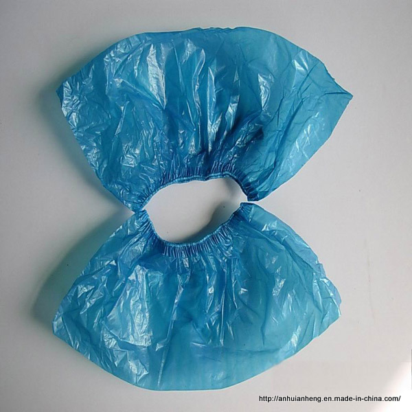 Wholesale Cheap Disposable PE Plastic Shoe Cover Waterproof and Durable with Elastic