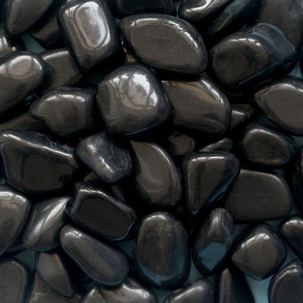 High Quality Natural Stone Landscape Pebble Black Pebbles for Outdoor