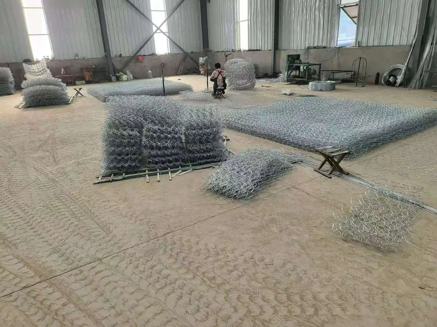 3X1X0.5m Hot Dipped Galvaized Hexagonal Wire Mesh Gabion/Gabion Box