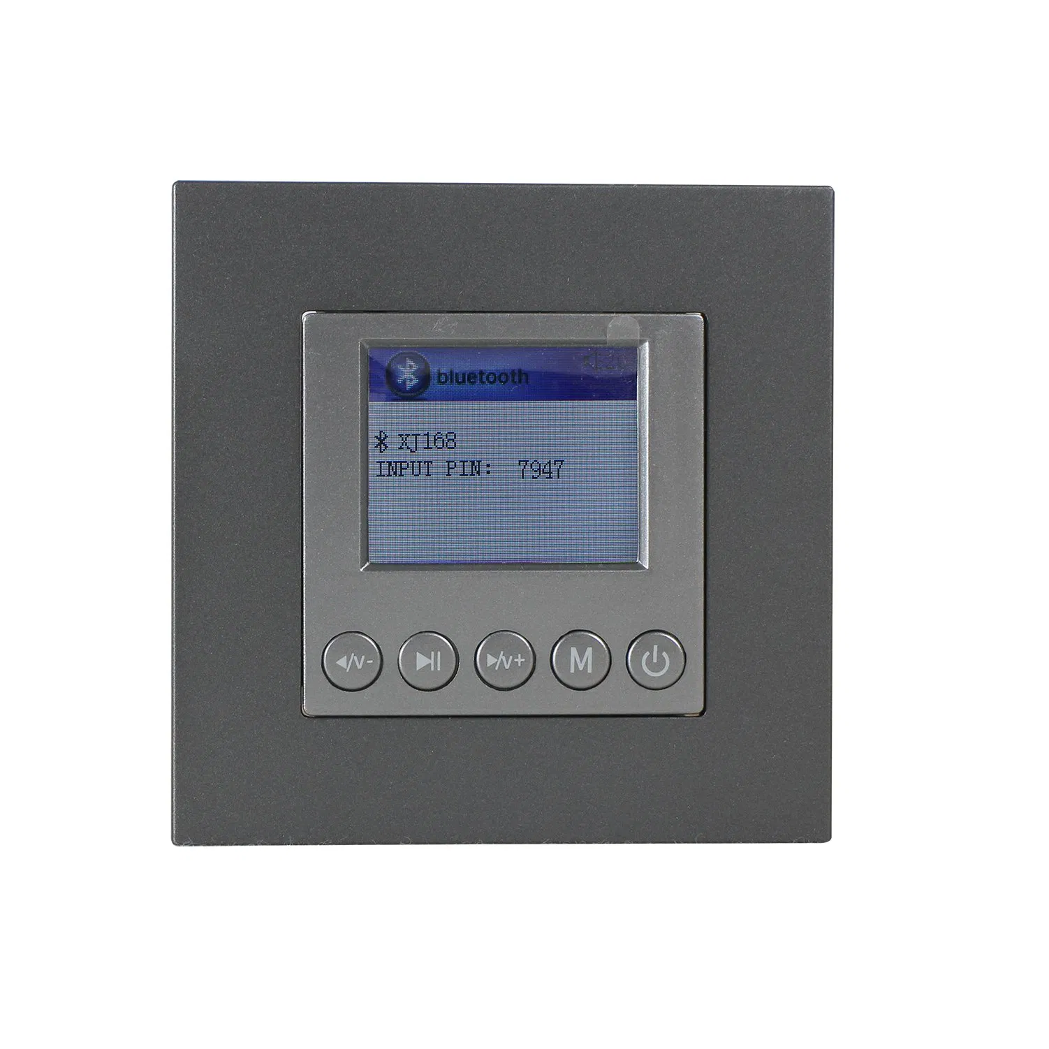 Smart Home 2* 25W Audio Background Music Bluetooth Wall Mounted Amplifier and Mini Wall Mounted Speaker