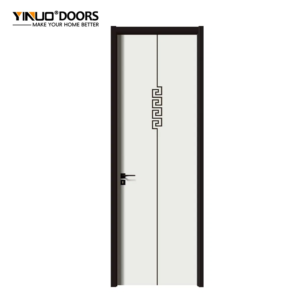 Villa Entrance Solid Wood Door with Side Lite Grand Design