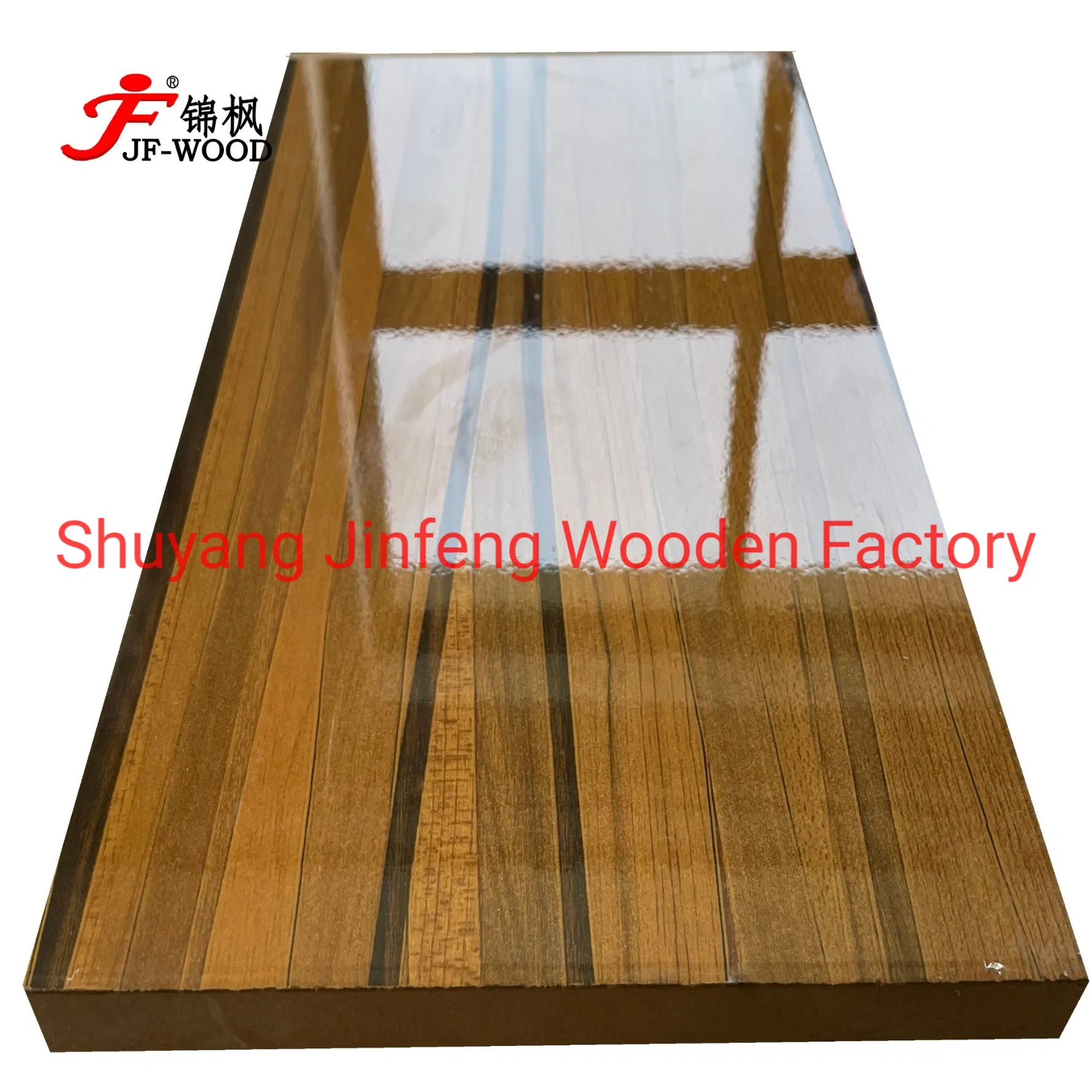 1220*2440*18mm 1220*2800*18mm Both Side Wood Grain Color Marble Color 2faced Laminated Melamine MDF Board High Glossy UV Coated MDF
