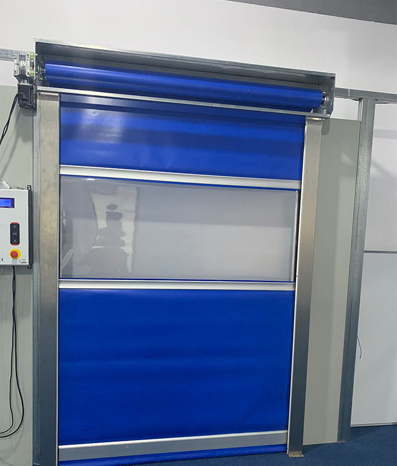 PVC Automatic Fast High Speed Vertical Steel Roller/Rolling Shutter Door for Sale