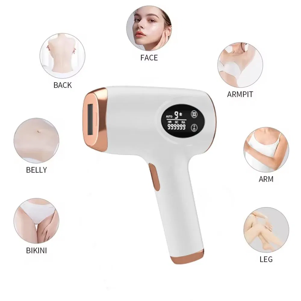 Fashion Freezing Point Laser Hair Removal IPL Painess Hair Removal Beauty Instrument