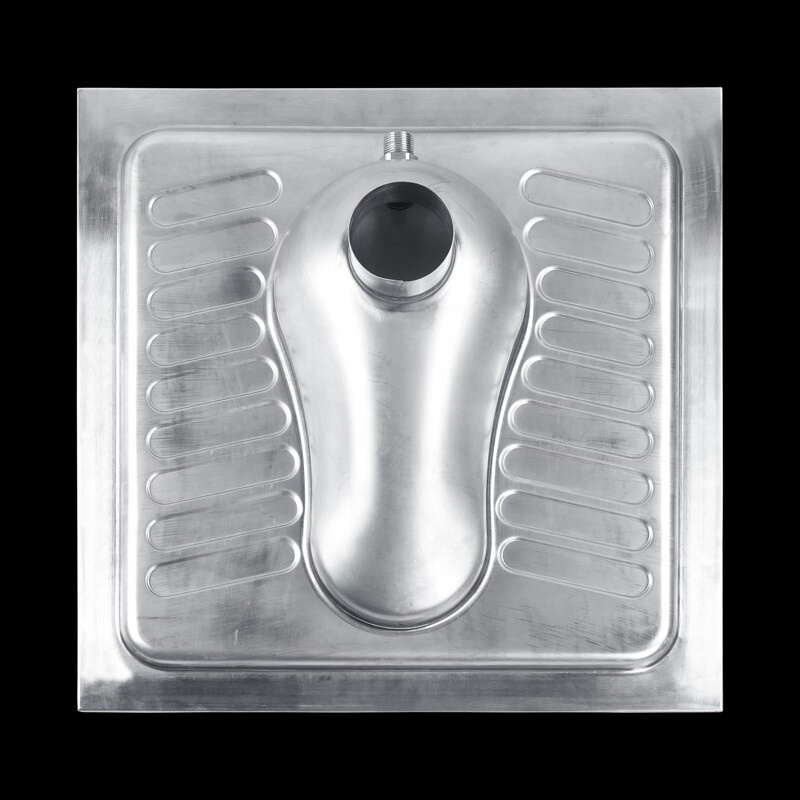 Stainless Squatting Pan Toilet Price Wc Squat Pan for Public Toilet
