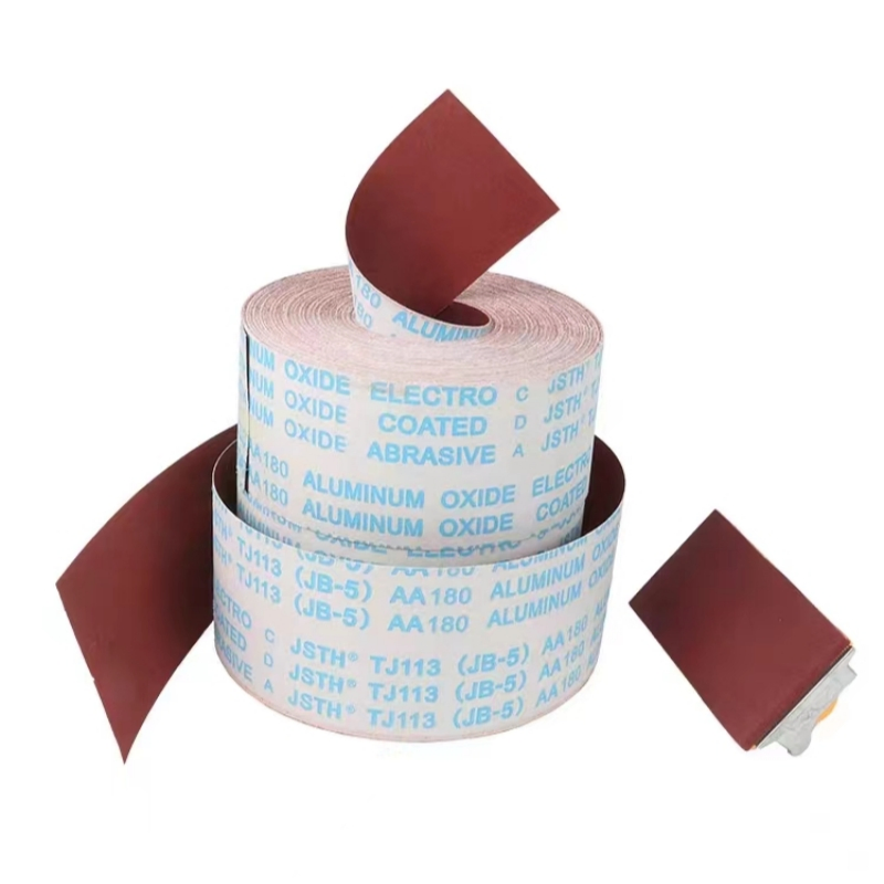 Emery Cloth Roll Grinding Metal Rough Emery Cloth 1 M Wood Polishing Belt Roll Strong Belt