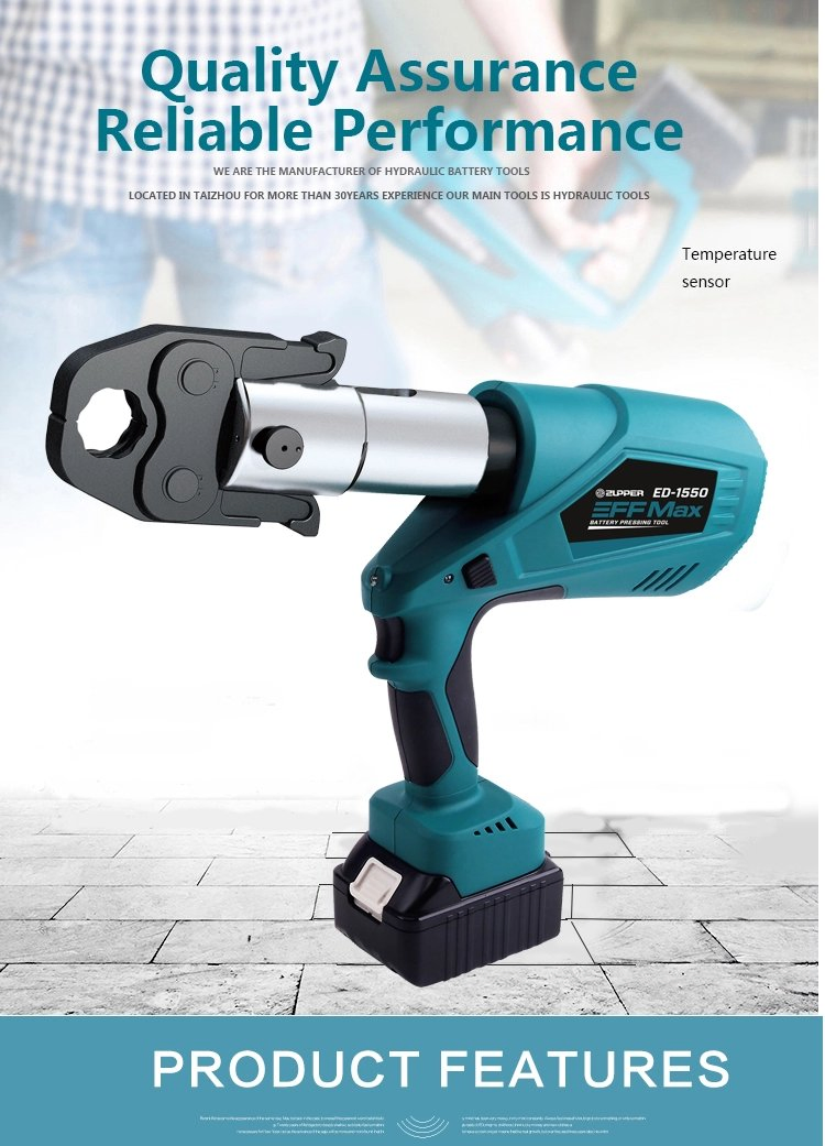 Portable Crimping ED-1550 Battery Powered Plumbing Tool Pipe Press Tool