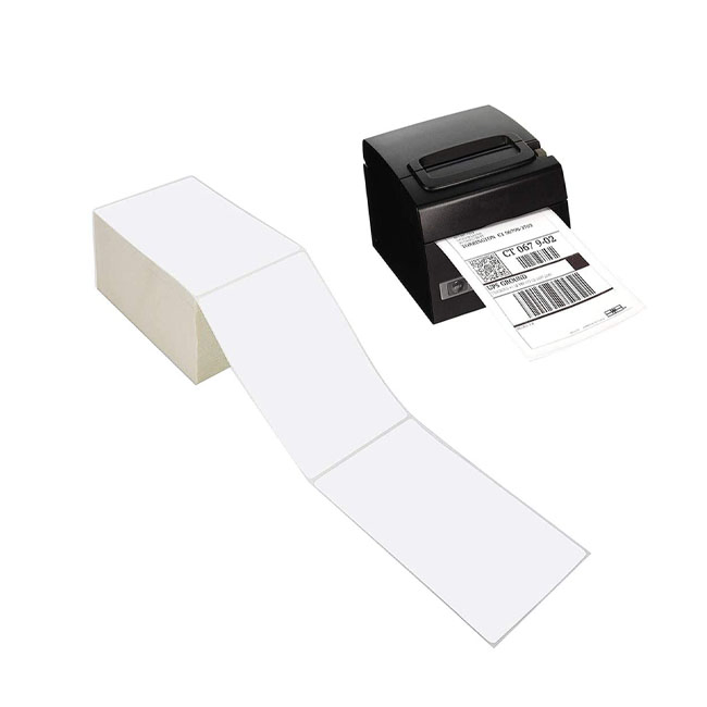 Self-Adhesive Raw Material Pre-Printed Direct Thermal Printing Label Sticker