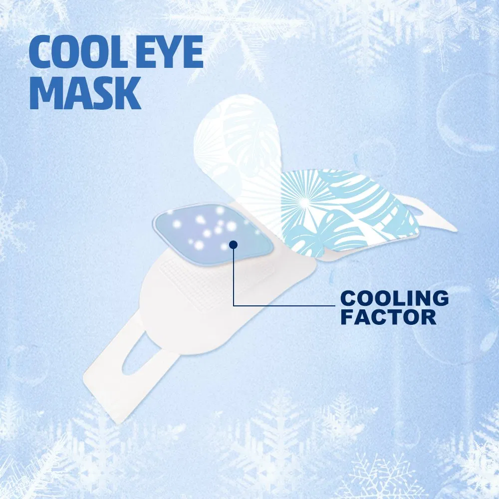 Free Sample Personalized Single Use Travel Disposable Cool Eye Patch