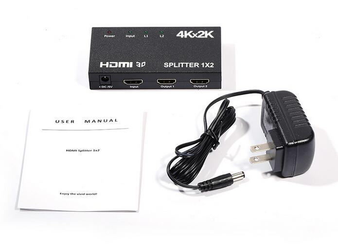 Разветвитель HDMI 4K на 2 порта