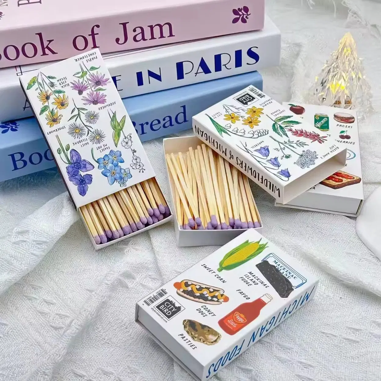 Personalized Logo Decoration Home Match New Customized Stick Safety Customized Matches