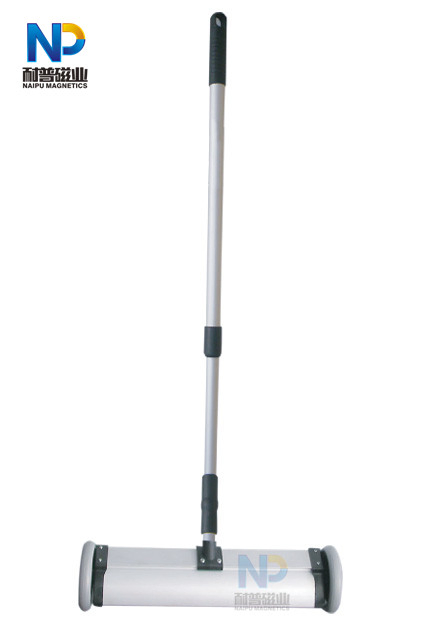 13-Inch Magnetic Sweeper for Effortless Cleanup and Debris Removal
