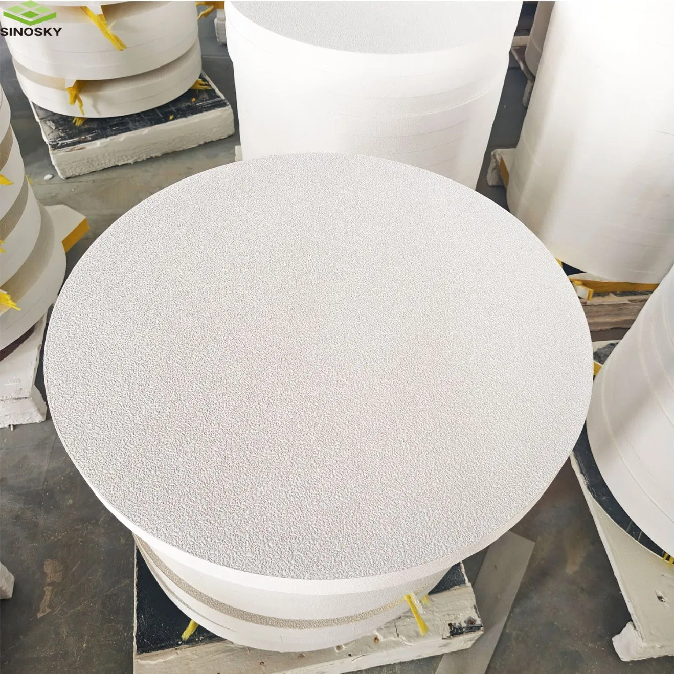 New Style Decoration Fiberglass Beffle Suspended Ceiling Acoustic Wall Panel