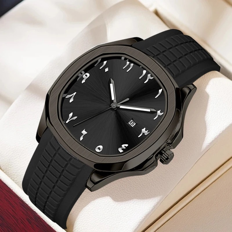 Best Chinese-Watches Fashion Sport Waterproof Men's Watch with Rubber Strap
