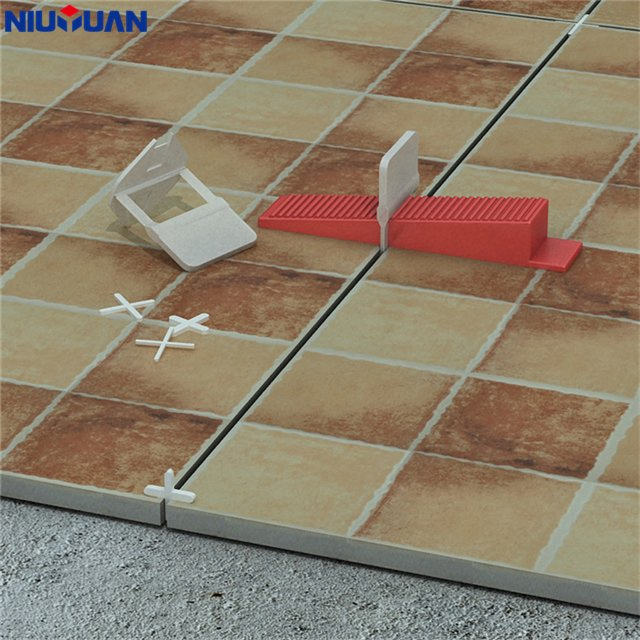 Niu Yuan Cheap Price Concrete Plastic 1mm 1.5mm 2mm 3mm Tile Spacer for Tile Construction