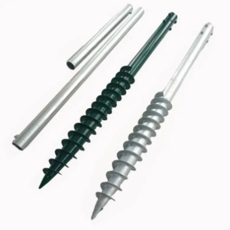 Винтовые сваи и анкеры для фундамента дома или причала