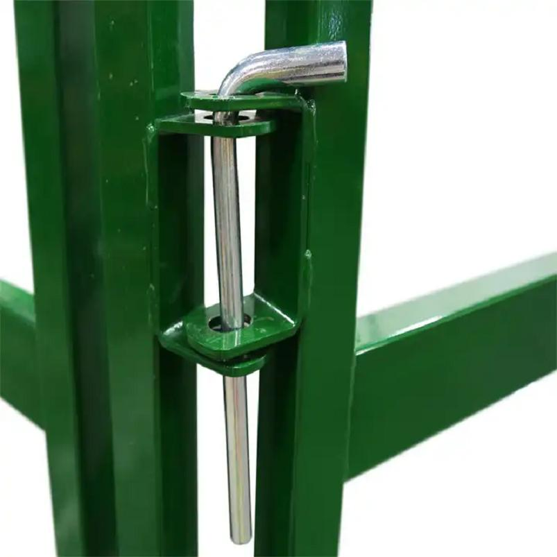 Animal Barrier Fence No Dig Garden Rustproof Metal Wire Dog Ground Stakes Fence Iron Garden Fences