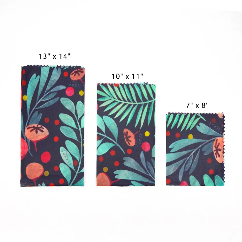 Cotton Reusable Beeswax Food Wrap