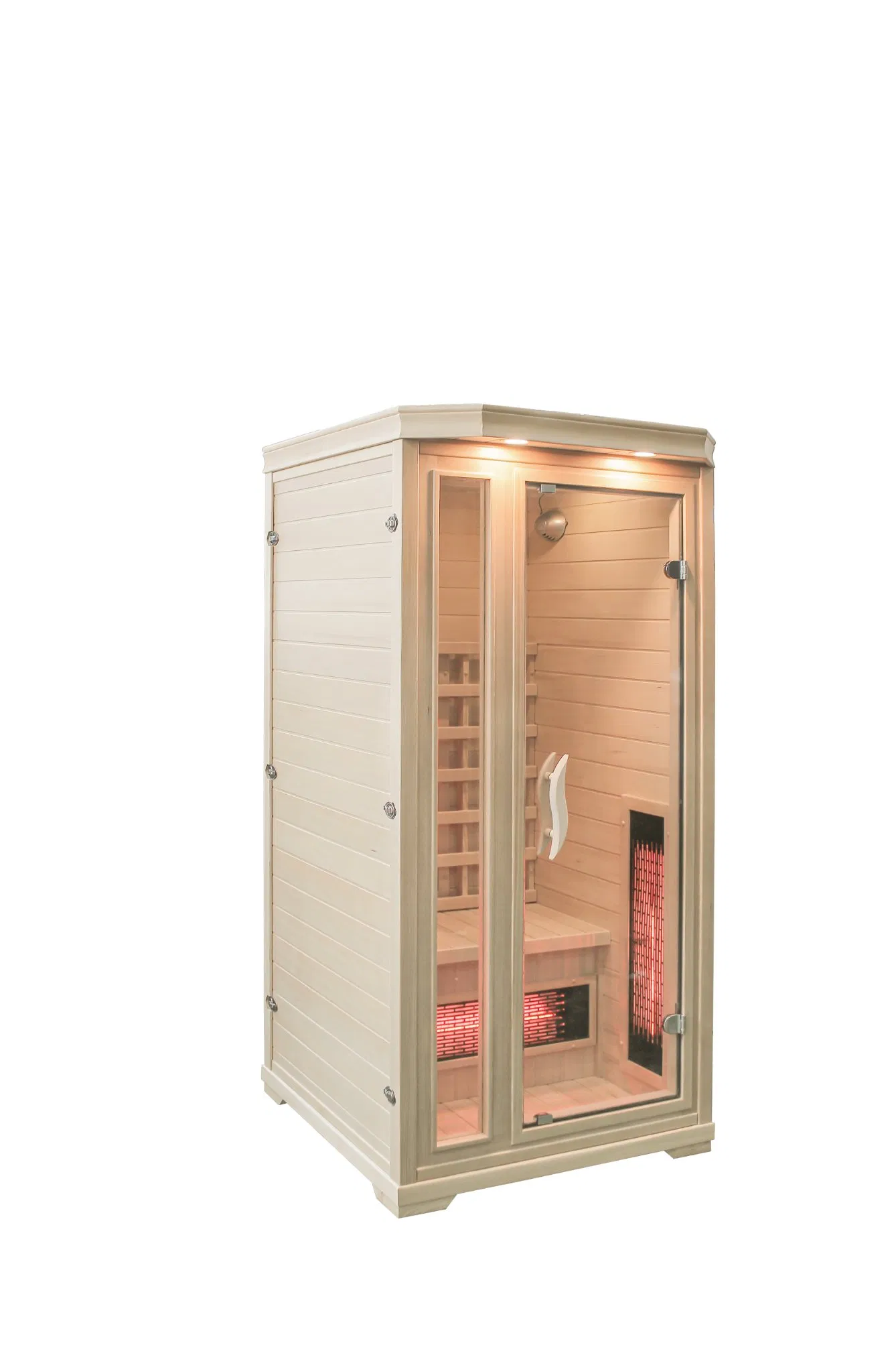 Healthystar Far Infrared Wooden Home Healthy for One Person Sauna Room