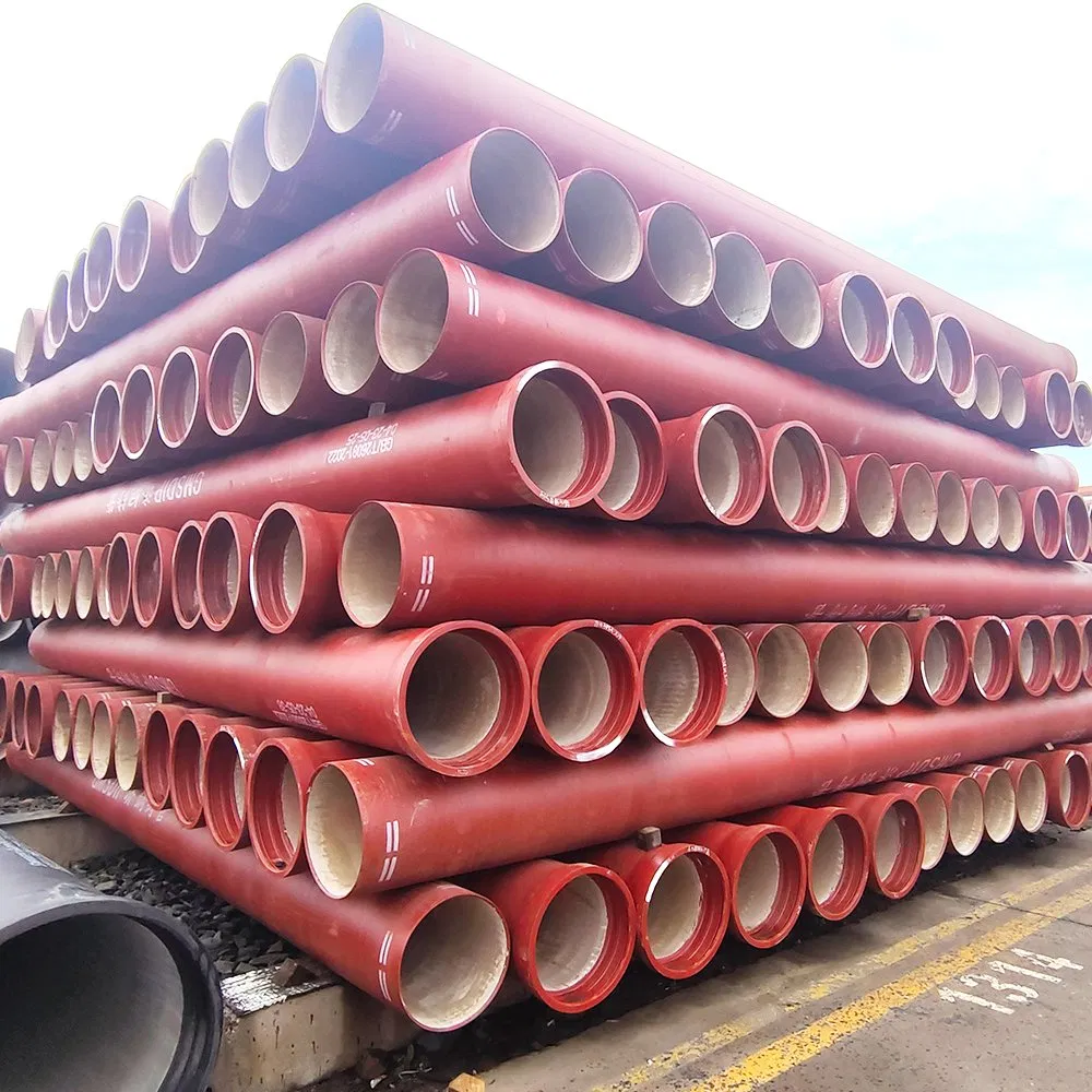 High Quality DN 300mm 100mm K8 K7 K9 C25 C30 450mm 6 Inch Black Ductile Cast Iron Pipe Price