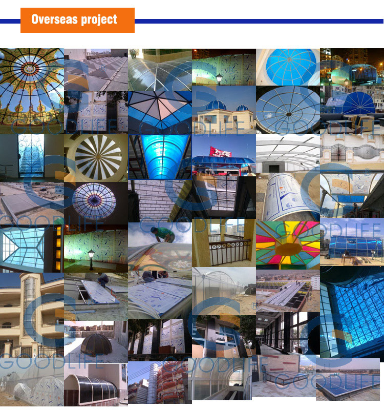 Polycarbonate Roofing Sheet for Sunshade