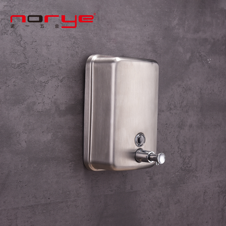 Дозатор для жидкого мыла ручной, настенный