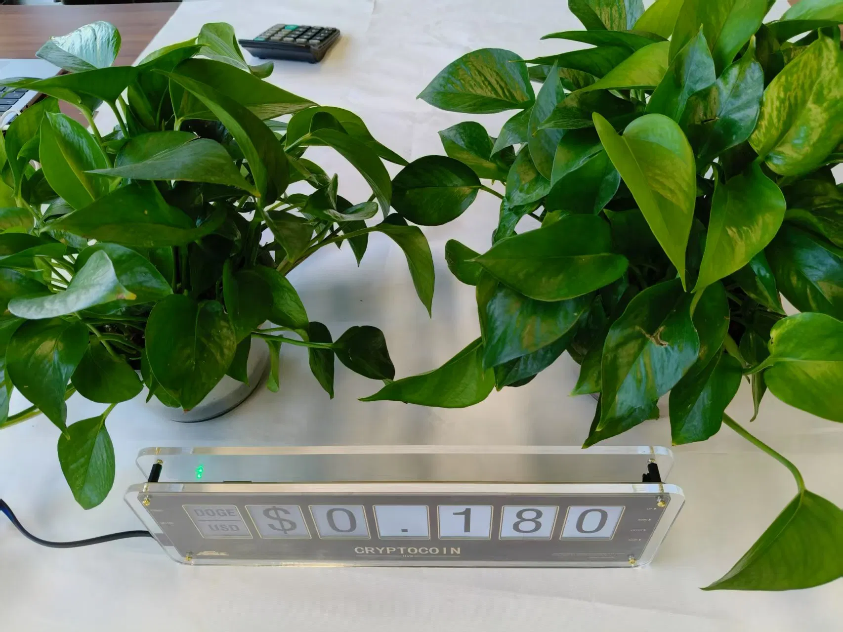 Customized Modern Desktop Display Board for Data Refreshed Blockchain Crypto Bitcoin Btc with TFT Screen Stm32 Early Warning