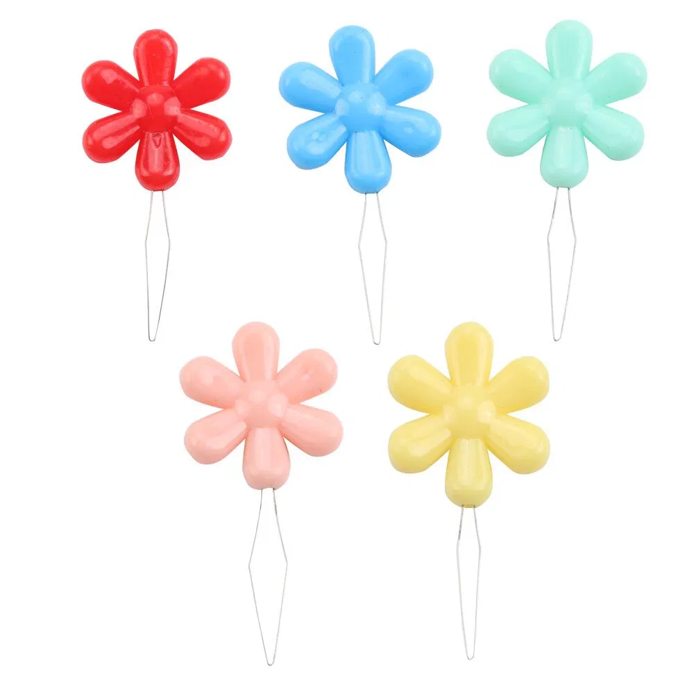 Multicolor Flower Shape Sewing Needle Threader