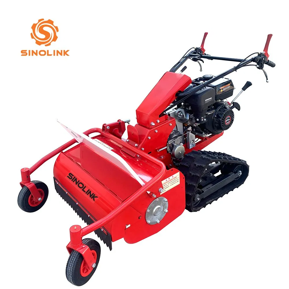 Leo Lm51z 2L P Manufacturer Gasoline 9HP Hand Push Flail Mower for Garden Self Propelled Walking Behind Lawn Mower Tractor
