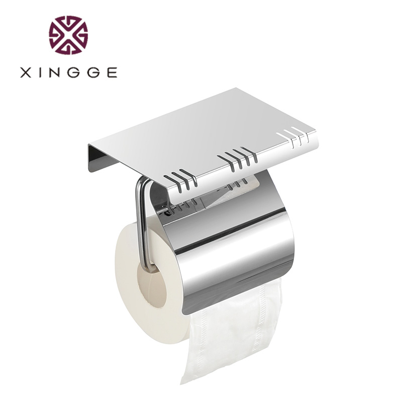 Premium Wall-Mounted Luxury Toilet Paper Holder for Bathrooms